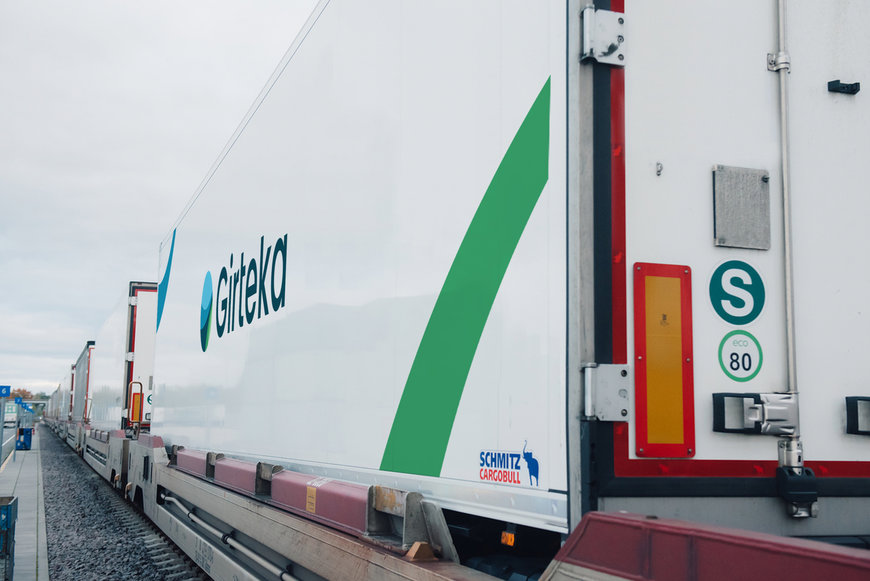 Girteka e CargoBeamer completano insieme il 20.000° trasporto intermodale